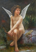 Anděl, reprodukce obrazu, slavné obrazy
